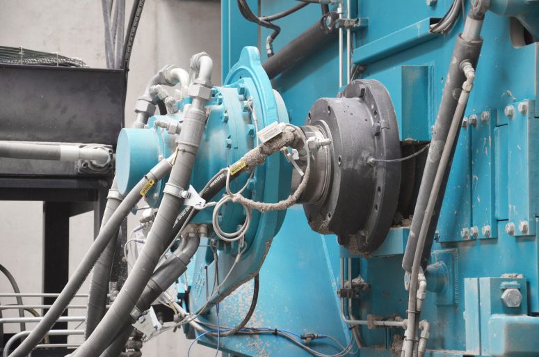 Hägglunds hydraulic drive on WEIMA FineCut