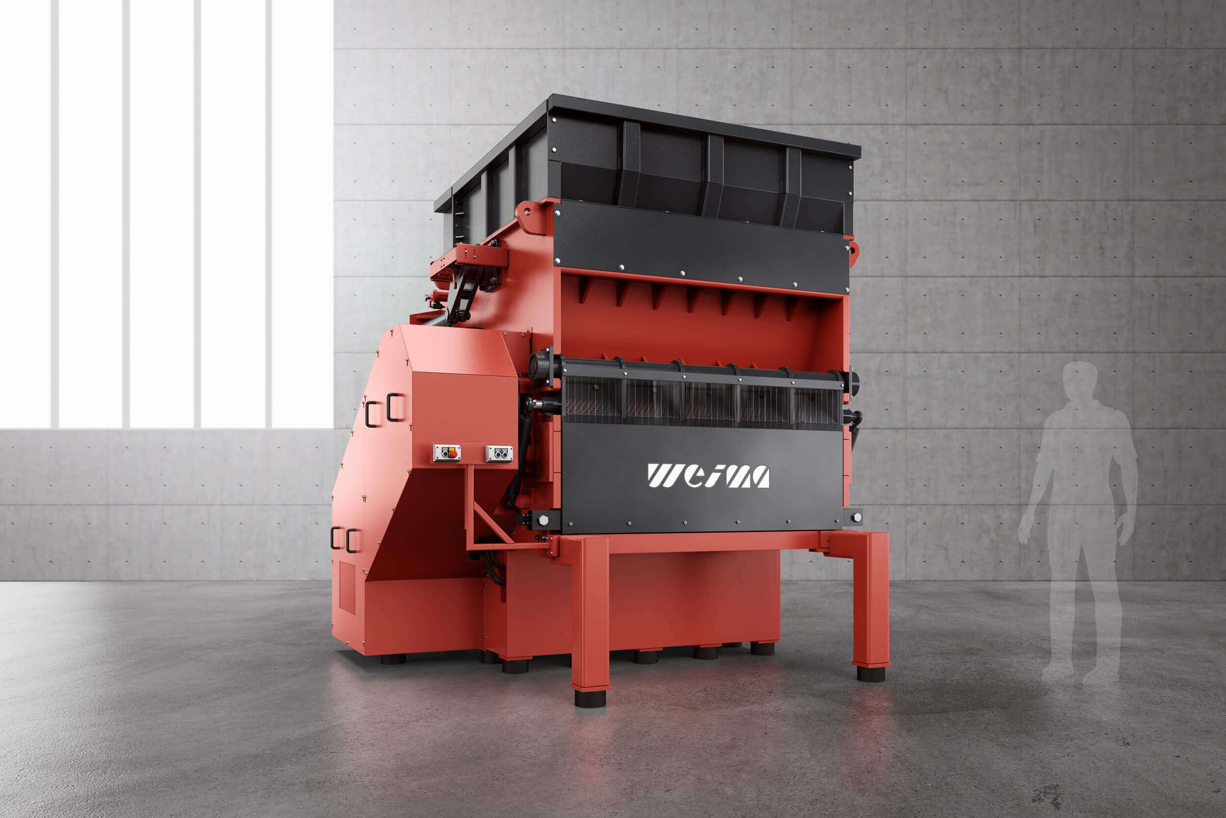 Produktbild des weima w5.18 shredders