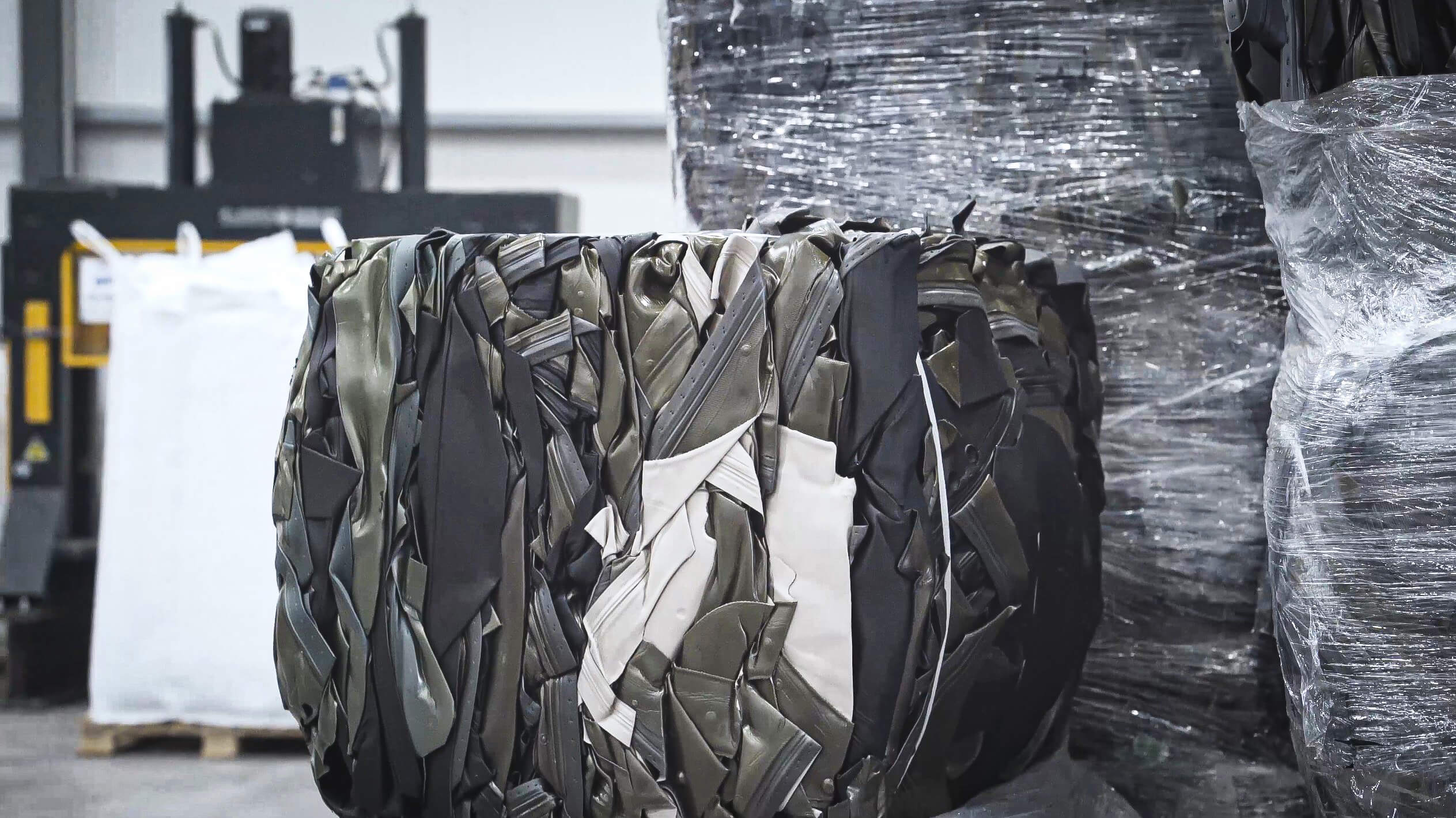 Kunststoff Ballen, Plastic bales plastic in bales