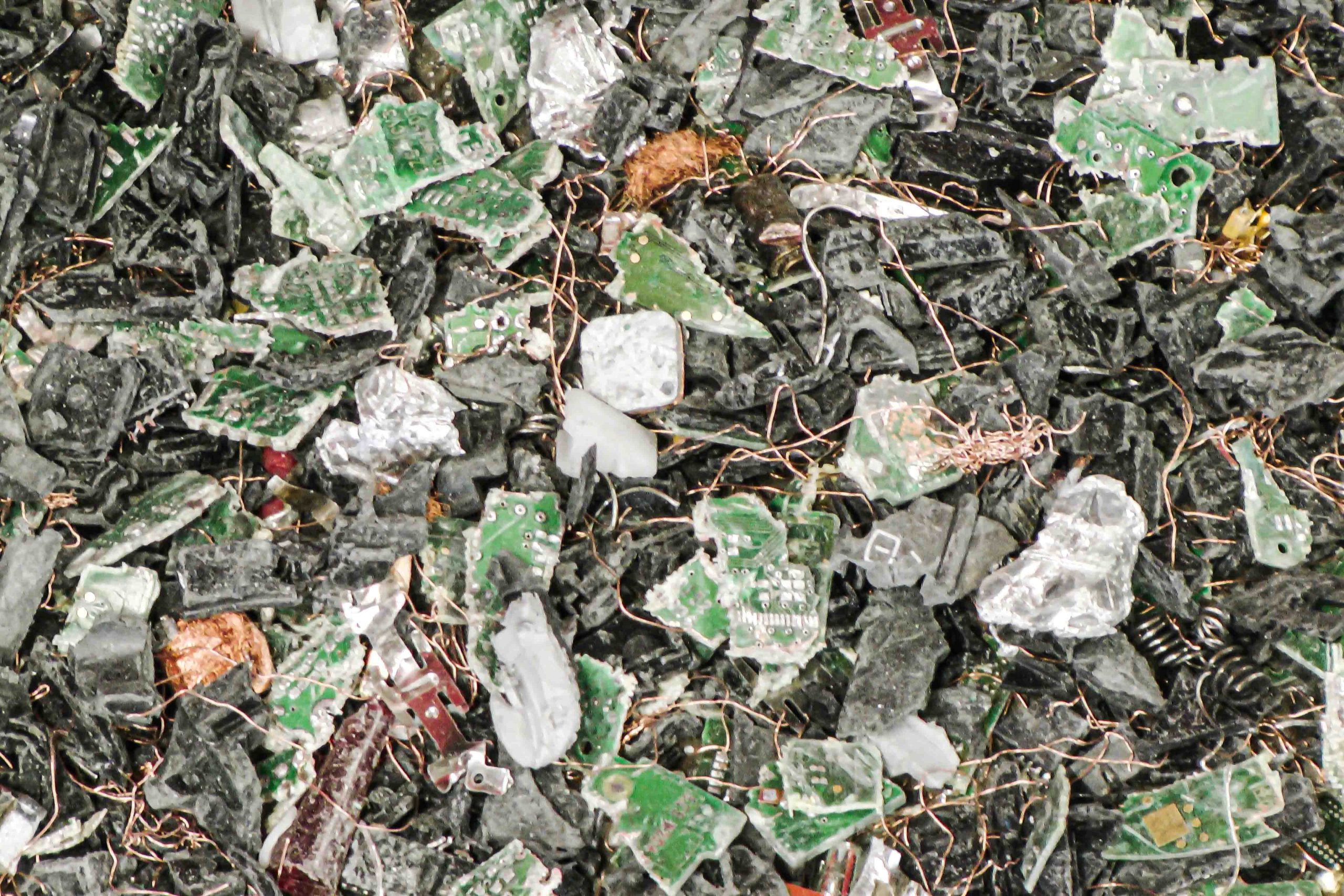 Shredded car keys