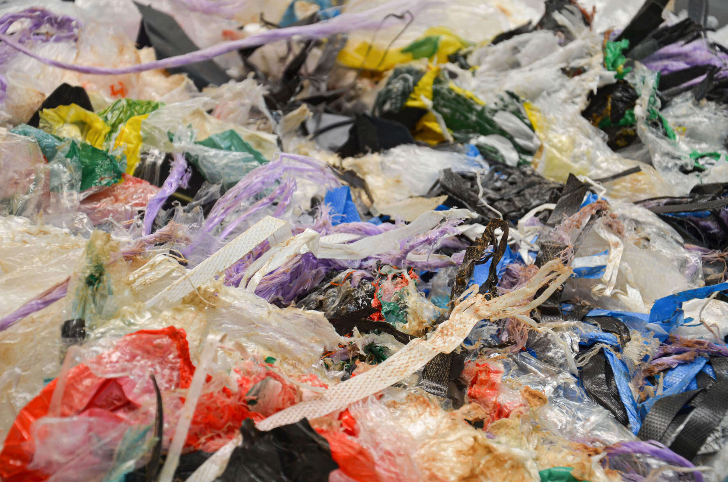 Film waste can be easily shredded with WEIMA shredder