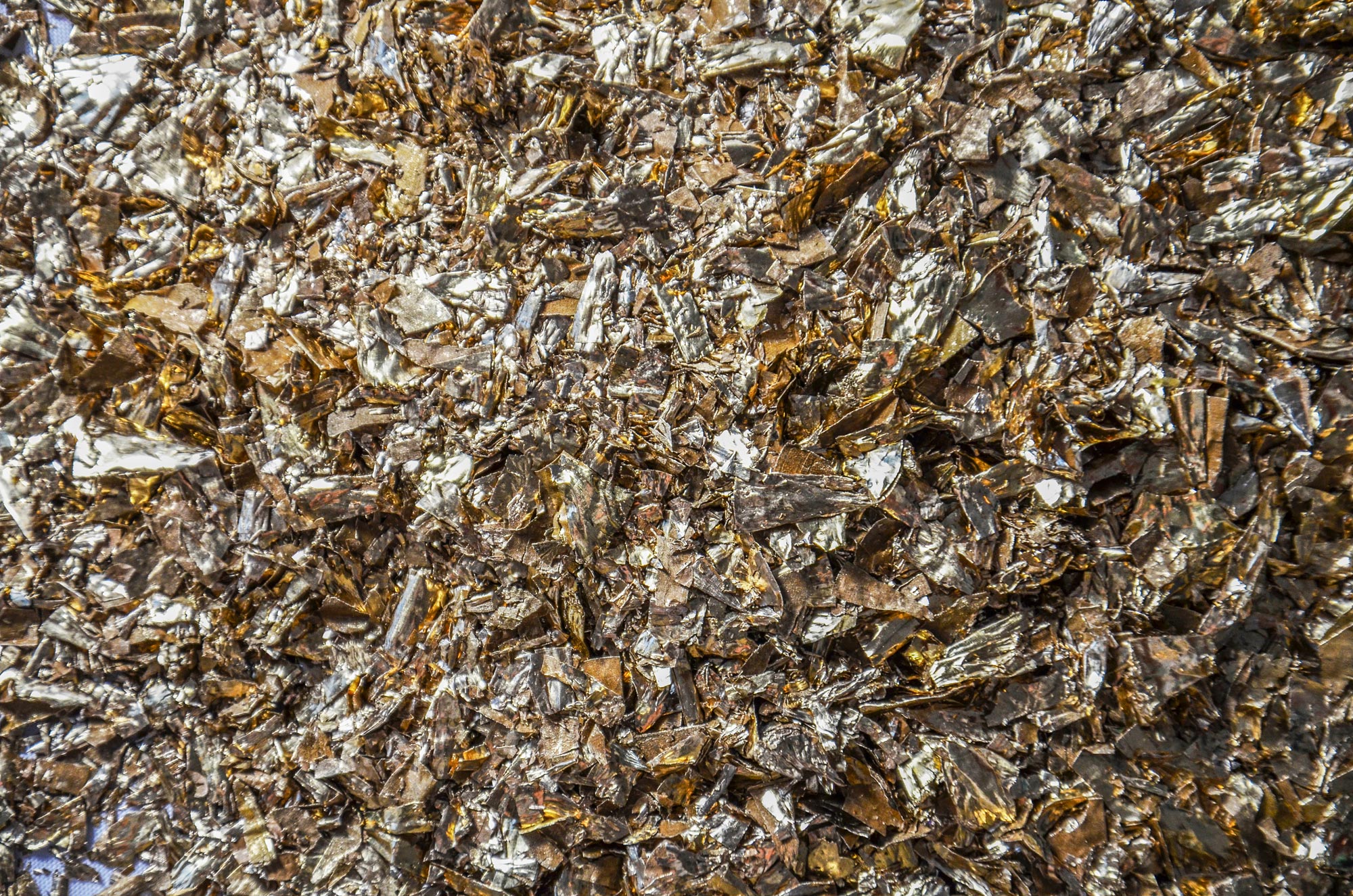 Brass waste can be briquetted with WEIMA machinery