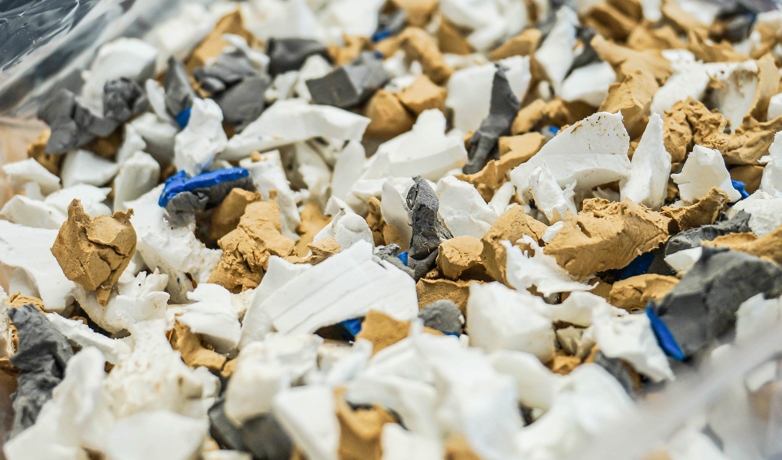 Crushed foam from orthopedics