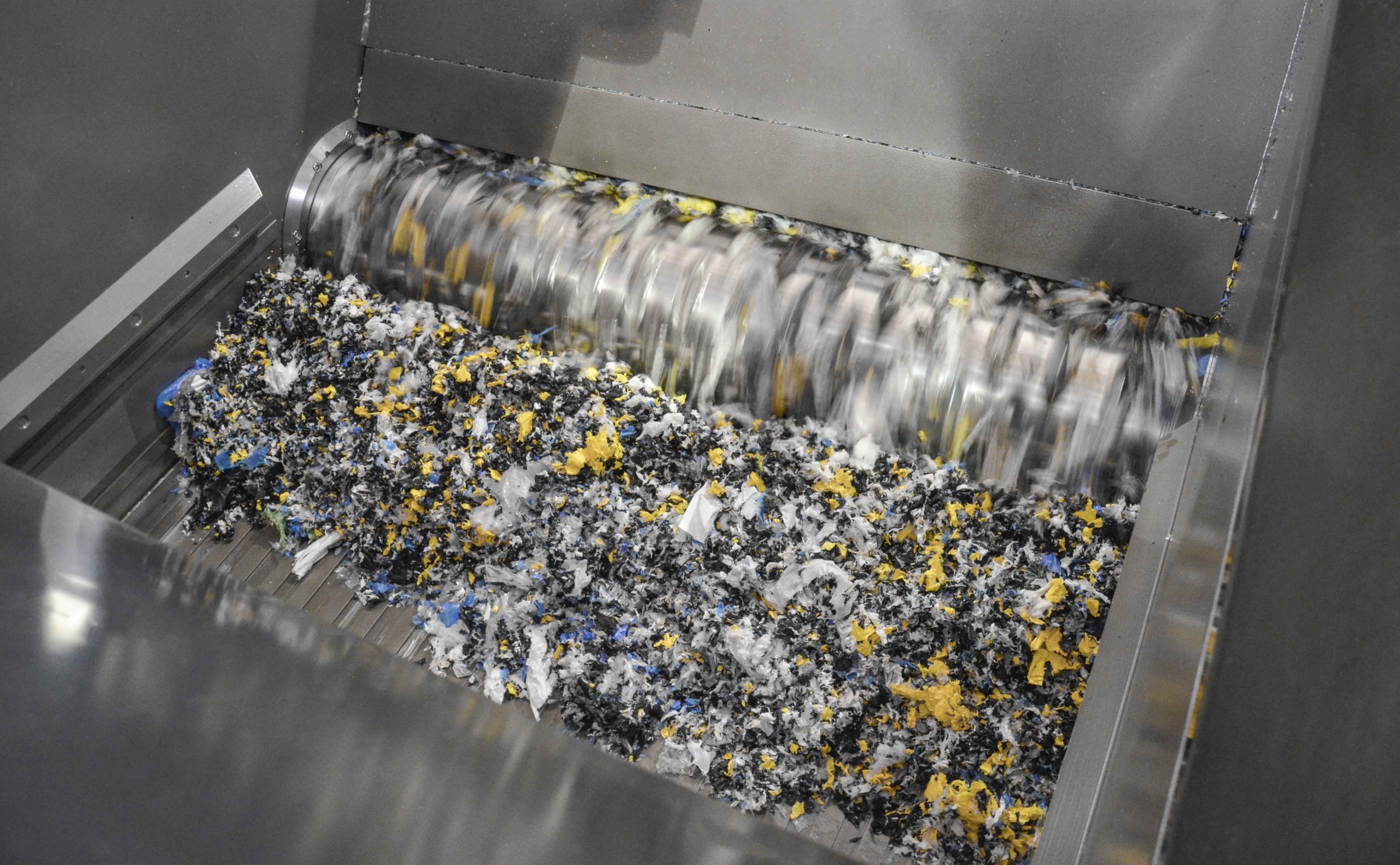 Post-consumer packaging films in the WEIMA shredder