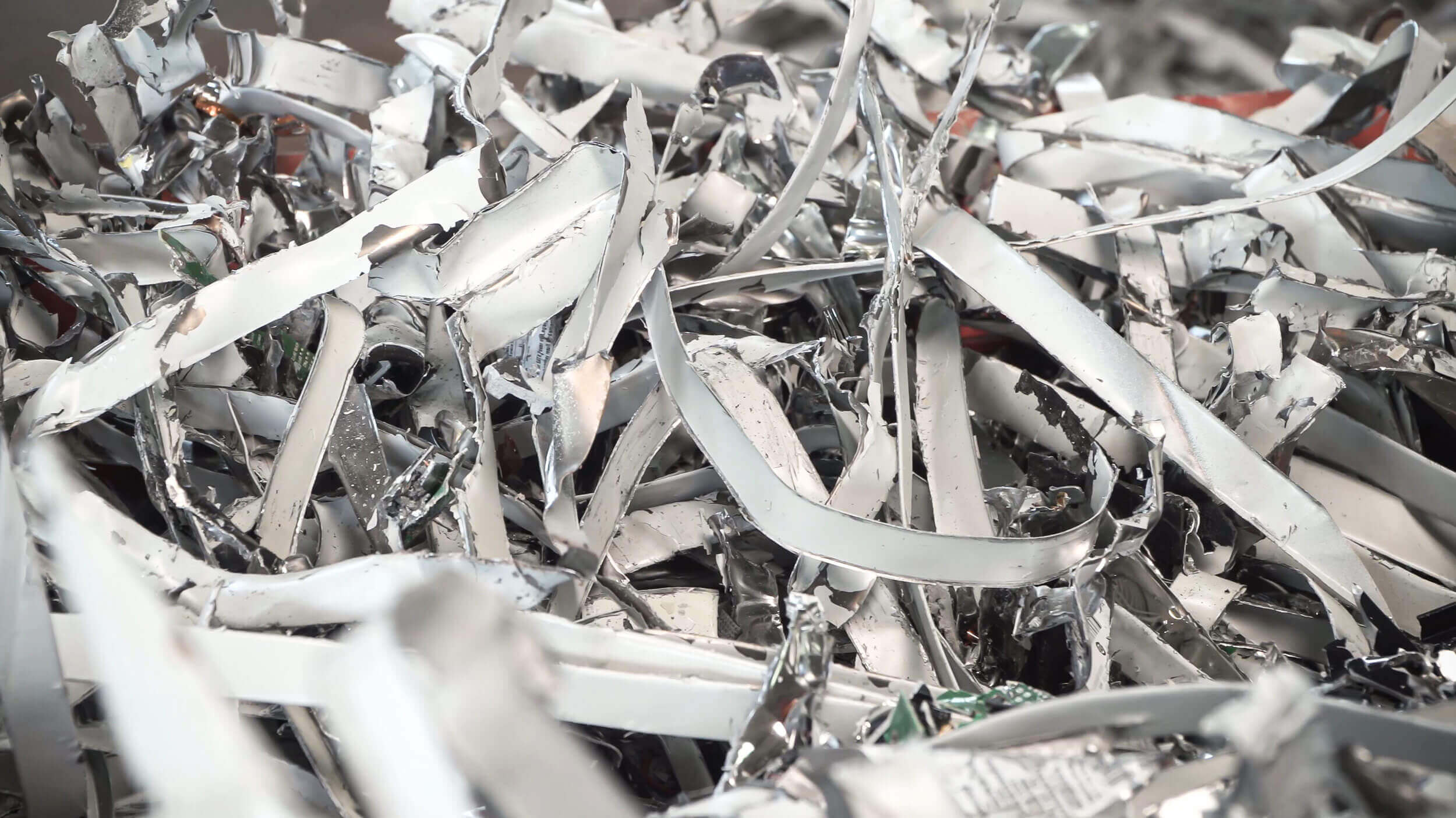 Electronic scrap metal housing sheet metal e-scrap
