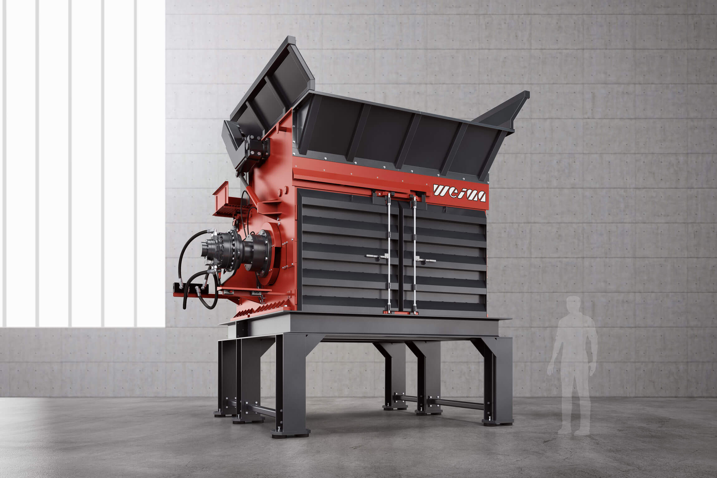 WEIMA PreCut Shredder
