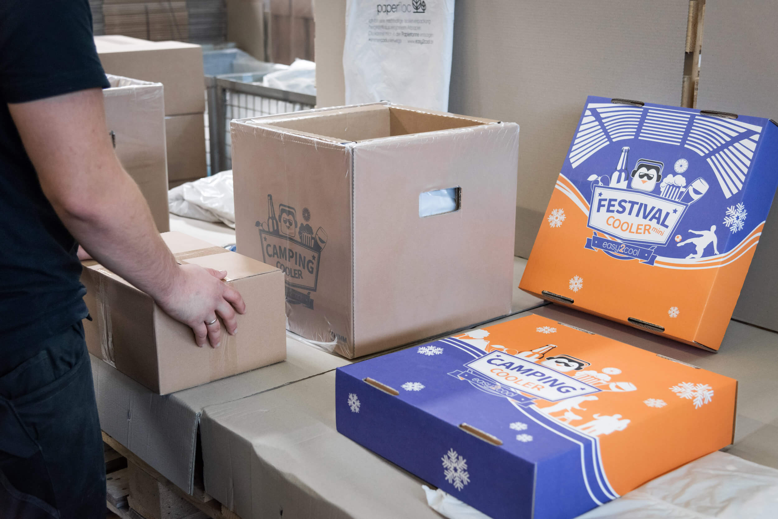 Fertigstellung der Festival Cooler Kühlbox