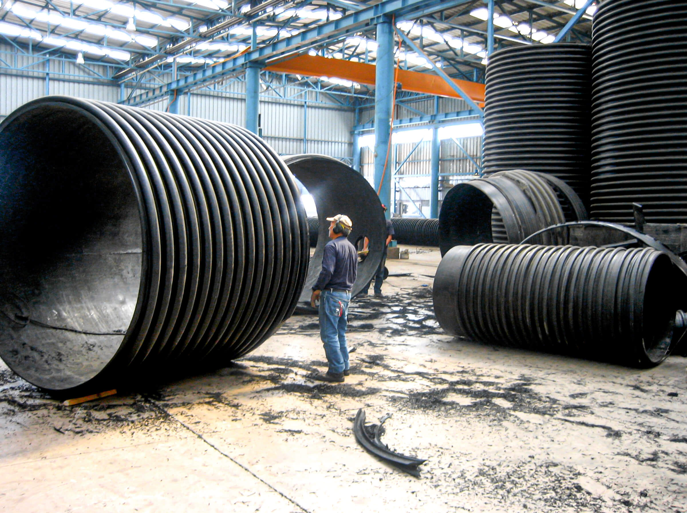 HDPE pipes for sewage systems