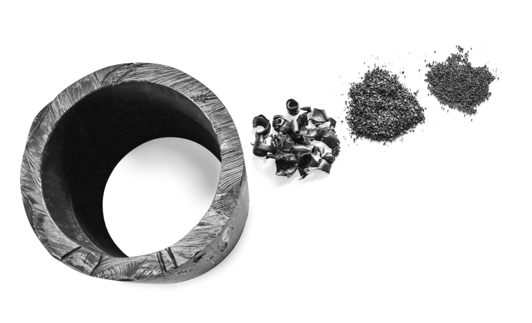 HDPE pipe, regrind, granulate, regranulate