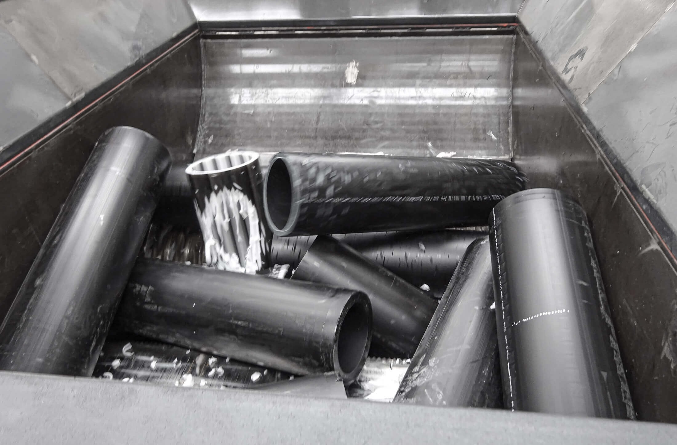 Recycling of disposed HDPE pipes