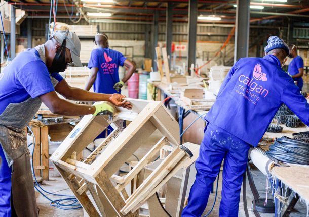 Furniture makers at Calgan Recliners