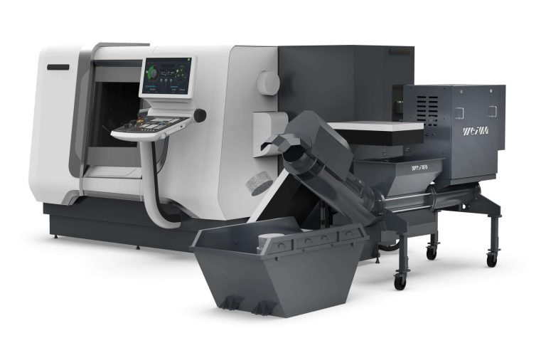 WEIMA C.200 press next to CNC machine