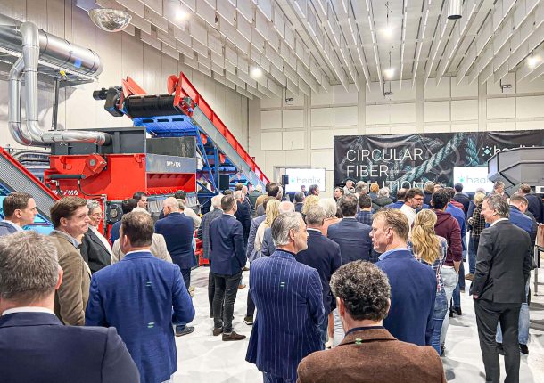 WEIMA shredder at Healix opening ceremony