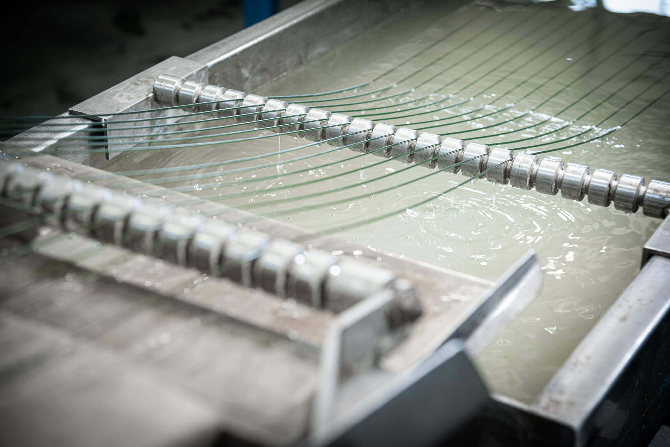 Fishing net extrusion