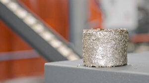 Bronze briquette