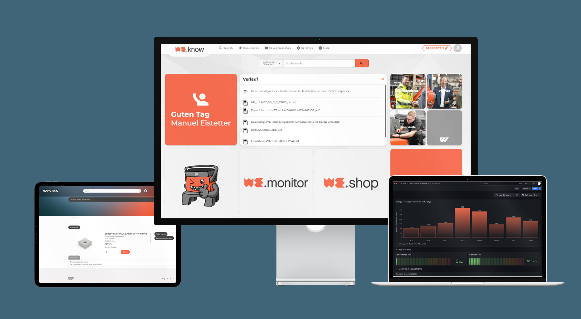 WE.connect – WEIMA's digital services hub
